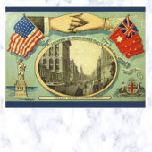 USA Fleets Bezoek Australië 1908 Briefkaart