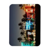 USA, Florida, Miami Beach, Ocean Drive, Art Deco Magneet (Verticaal)