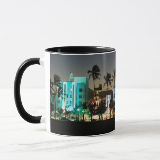 USA, Florida, Miami Beach, Ocean Drive, Art Deco Mok (Links)