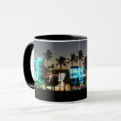 USA, Florida, Miami Beach, Ocean Drive, Art Deco Mok (Voorkant links)