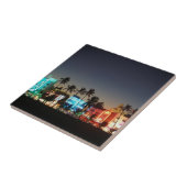 USA, Florida, Miami Beach, Ocean Drive, Art Deco Tegeltje (Zijkant)