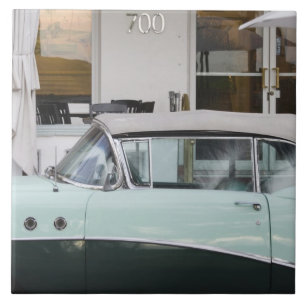 USA, Florida, Miami Beach: South Beach, 1956 Tegeltje