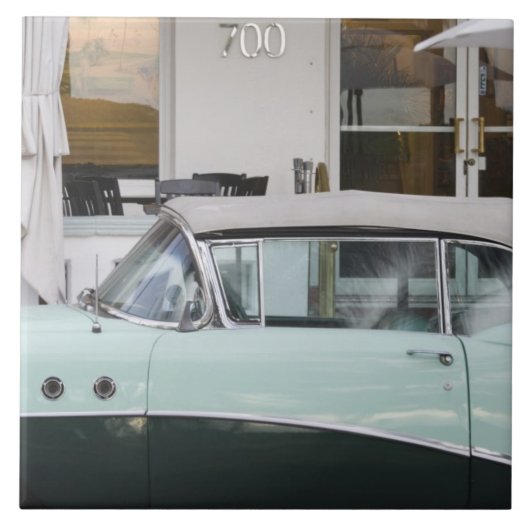 USA, Florida, Miami Beach: South Beach, 1956 Tegeltje (Voorkant)