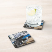 USA, Florida, Miami Beach: South Beach, Art Deco Drankjes Onderzetter (Rechterzijde)