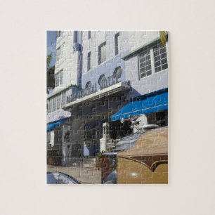USA, Florida, Miami Beach: South Beach, Art Deco Legpuzzel