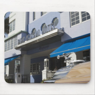 USA, Florida, Miami Beach: South Beach, Art Deco Muismat