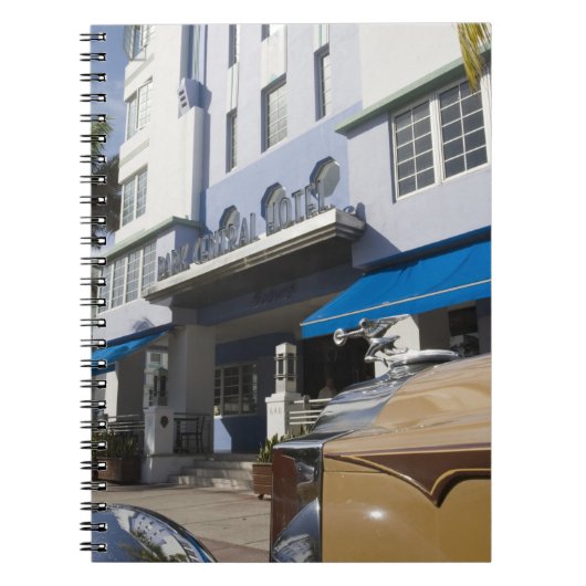 USA, Florida, Miami Beach: South Beach, Art Deco Notitieboek (Voorkant)
