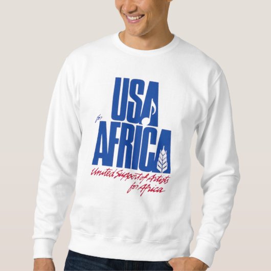 USA For Africa Remake van iconische jaren '80 Trui (Voorkant)