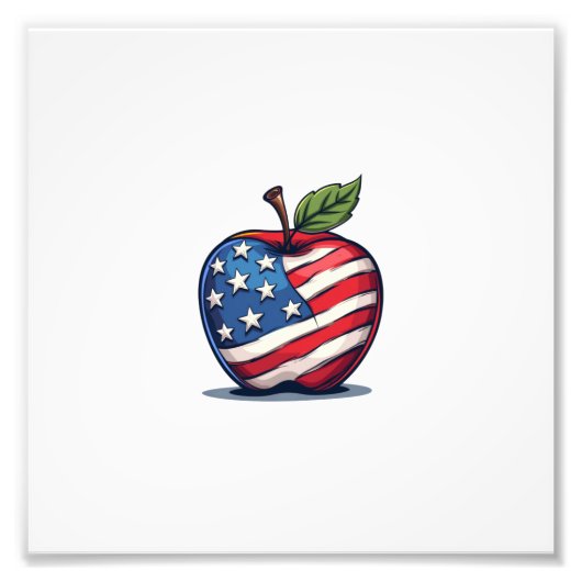 Usa Foto Afdruk (Voorkant)