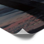 USA, Georgia, Tybee Island, Tybee Pier Poster (Hoek)