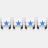 USA Glazen Drinkware Set (Achterkant)