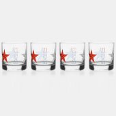 USA Glazen Drinkware Set (Voorkant)