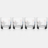 USA Glazen Drinkware Set (Links)