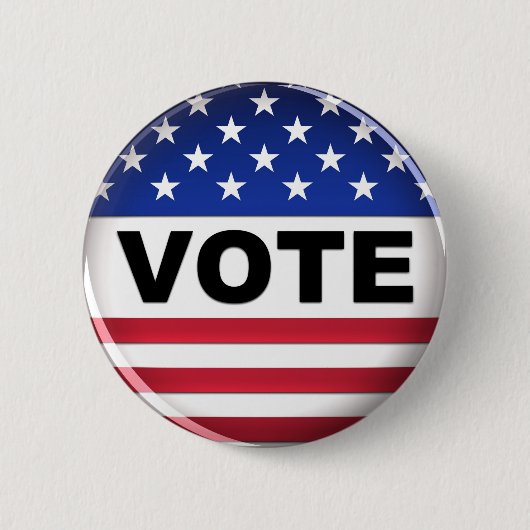 USA Go Vote - Button (Voorkant)