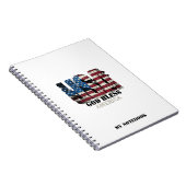 USA God Bless America Notitieboek (Rechterzijde)