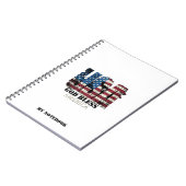 USA God Bless America Notitieboek (Linkerzijde)