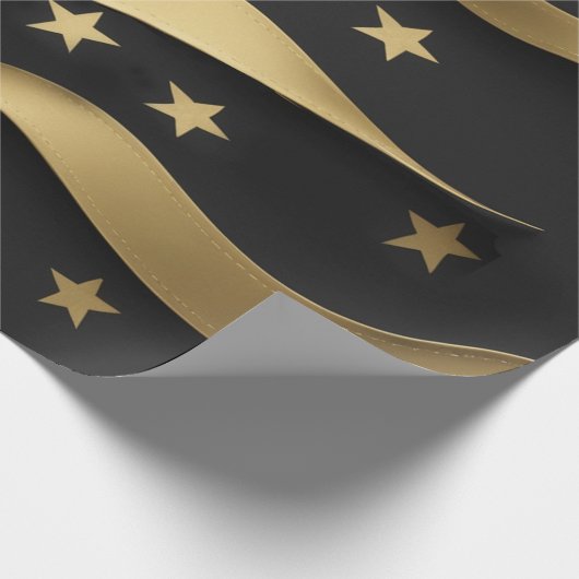 USA Goes Gold Cadeaupapier (Hoek)