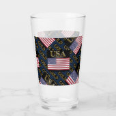 USA GOLD GLAS (Achterkant)