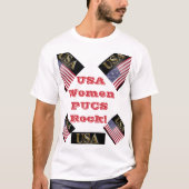 USA GOLD HOCKEY T-SHIRT (Voorkant)