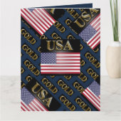 USA GOLD KAART (Voorkant)