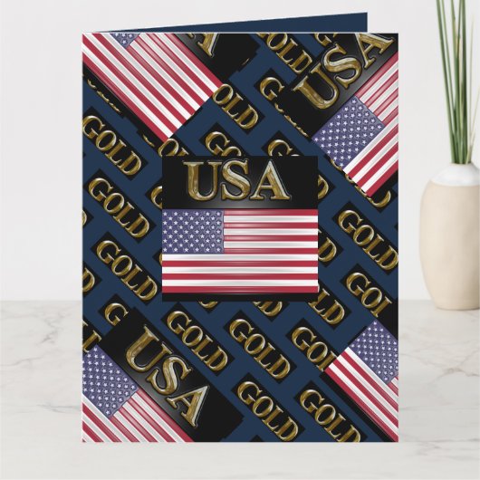 USA GOLD KAART (Voorkant)