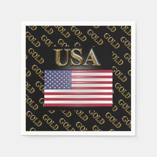 USA GOLD SERVET (Voorkant)