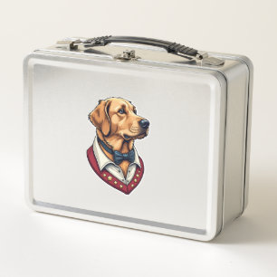 USA Golden Retriever Vintage Patriottisch Hond Shi