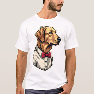 USA Golden Retriever Vintage Patriottische Hond Sh T-shirt