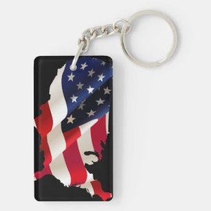 Usa-golfvlag Sleutelhanger