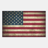 USA Grunge Flag Sticker (Voorkant)