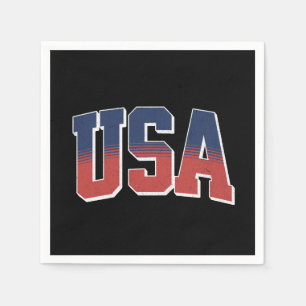 USA grunge tekst ontwerp Servet