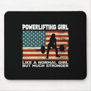 USA Gym Powerlifter Powerlifting Gewichtheffen Voo Muismat