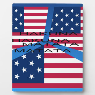 USA HAKUNA MATATA FOTOPLAAT