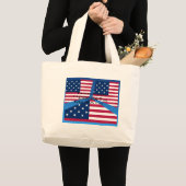 USA HAKUNA MATATA GROTE TOTE BAG (Voorkant (product))
