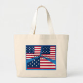 USA HAKUNA MATATA GROTE TOTE BAG (Voorkant)