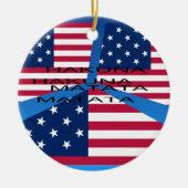 USA HAKUNA MATATA KERAMISCH ORNAMENT (Voorkant)