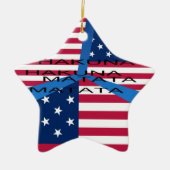 USA HAKUNA MATATA KERAMISCH ORNAMENT (Voorkant)