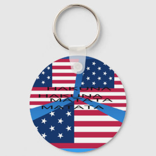USA HAKUNA MATATA SLEUTELHANGER
