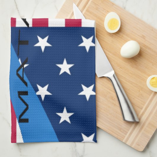 USA HAKUNA MATATA THEEDOEK (Quarter Fold)