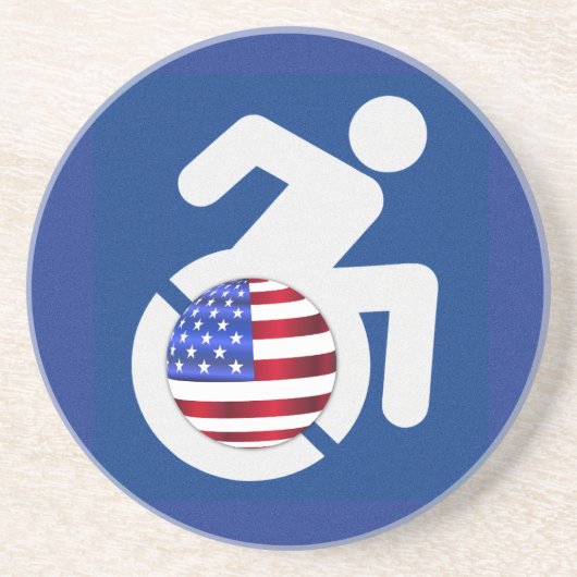 USA Handicap, Zandsteen Onderzetter (Voorkant)