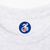 USA Handicapped Labels (Aangebracht)
