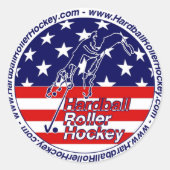 USA Hardball Roller Hockey Sticker (Voorkant)