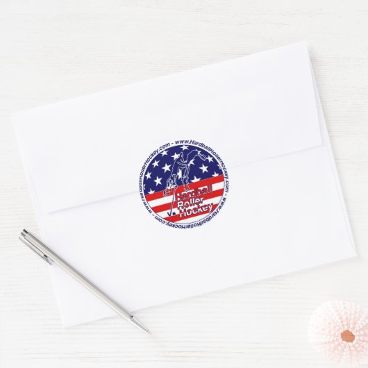 USA Hardball Roller Hockey Sticker (Envelop)