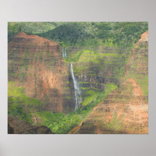 USA, Hawaii, Kauai, Waimea, Waimea Canyon Poster