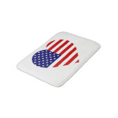 USA Heartflag bmcnt Badmat (Gekanteld)