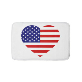 USA Heartflag bmcnt Badmat