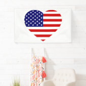 USA Heartflag (h) brcnt Spandoek (Insitu)