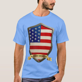 USA Heritage Shield voor Anderson-jongen T-shirt