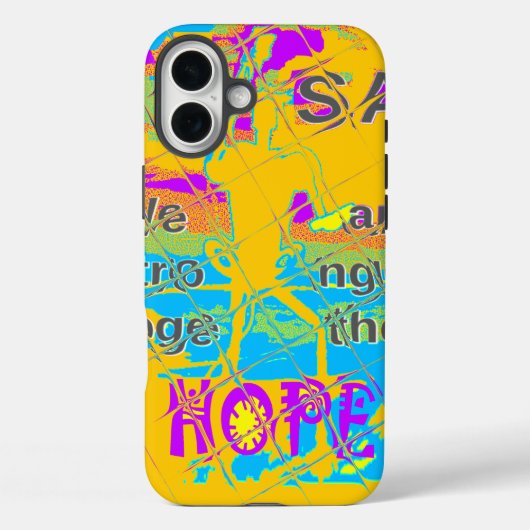 USA Hillary Hope Stronger Samen Case-Mate iPhone Case (Achterkant)