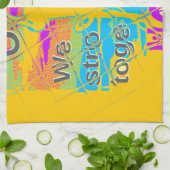 USA Hillary Hope Stronger Samen Theedoek (Gevouwen)